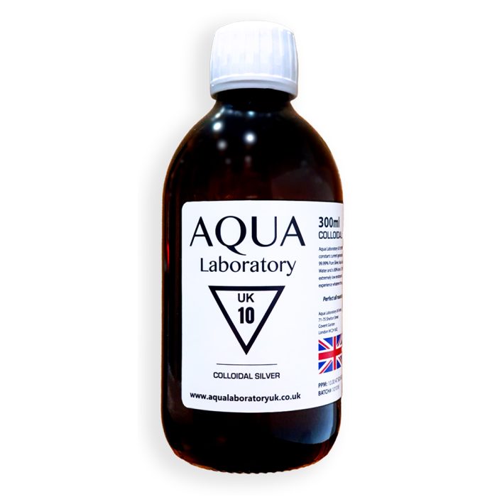 Aqua Laboratory UK 1X 300ml 10 PPM Colloidal Silver