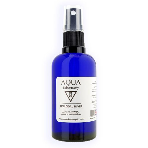 Aqua Laboratory UK 1X 100ML SPRAY 20 PPM Colloidal Silver