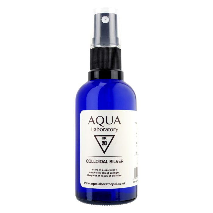 Aqua Laboratory UK 1X 50ML SPRAY 20 PPM Colloidal Silver