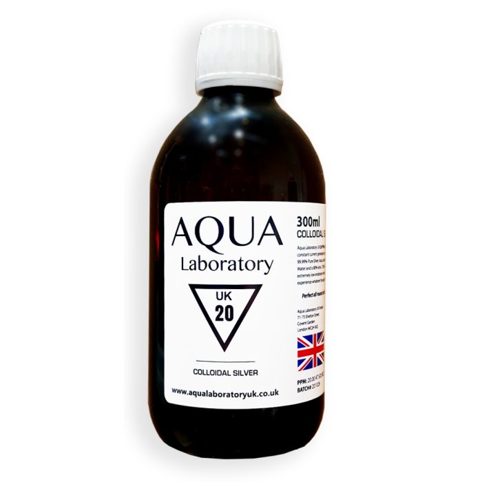 Aqua Laboratory UK 1X 300ml 20 PPM Colloidal Silver