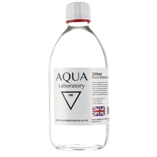 Aqua Laboratory UK 1X 500ml Distilled Water